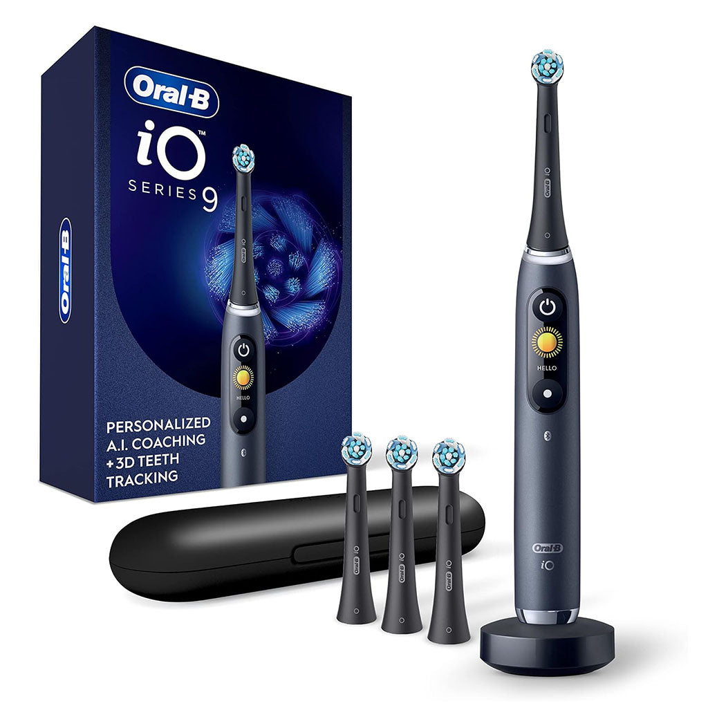 Braun Oral B iO™ Series 9 Rechargeable Electric Toothbrush Black Onyx - Easy Pharmacy LLC