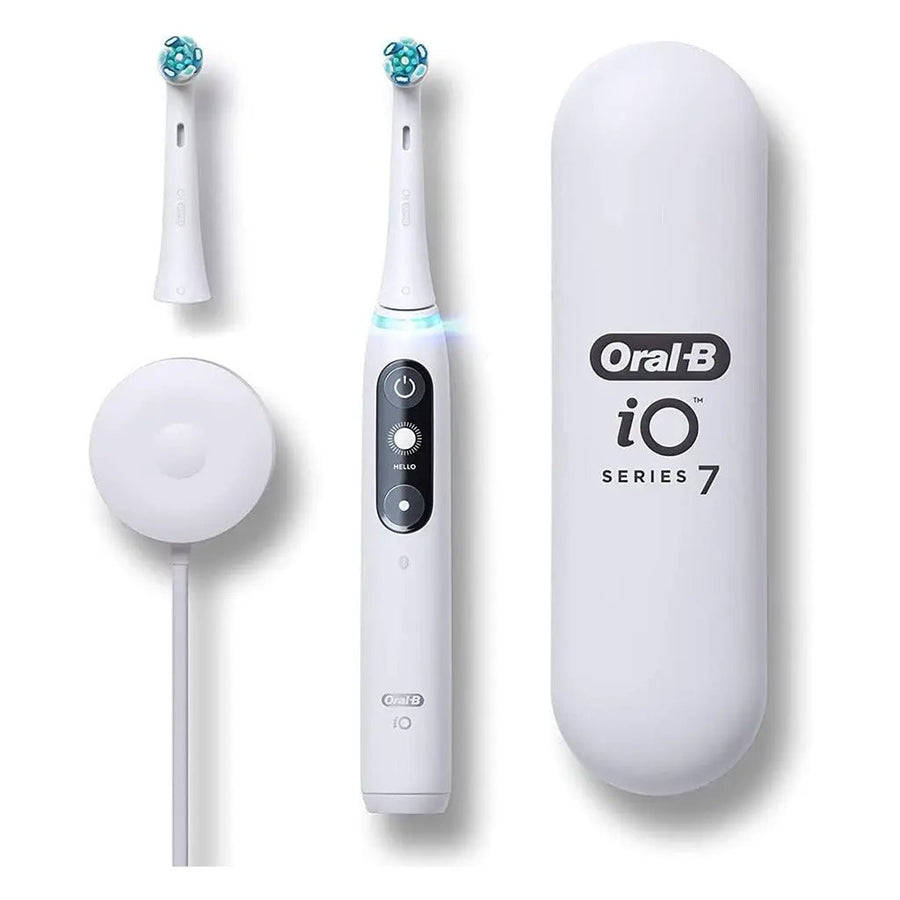 Oral B iO™ Series 7 Electric Toothbrush White Alabaster