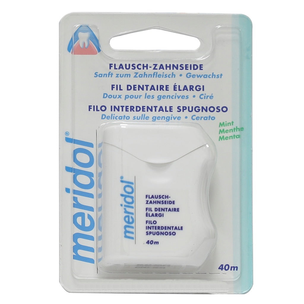 Meridol Dental Floss Waxed 40m 1's - Easy Pharmacy LLC