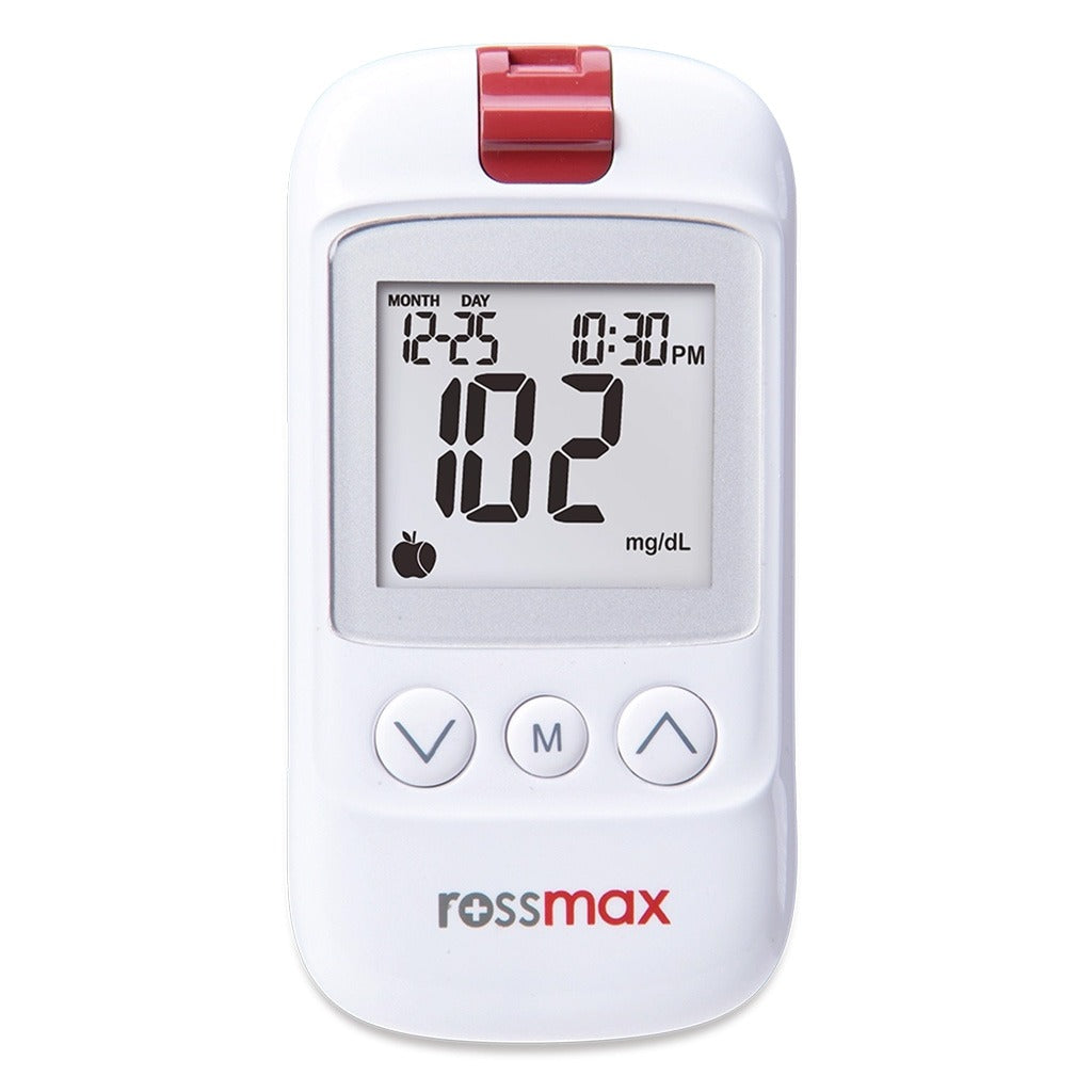 Rossmax HS200 Blood Sugar Monitor With Strips For Diabetes Management - Easy Pharmacy LLC