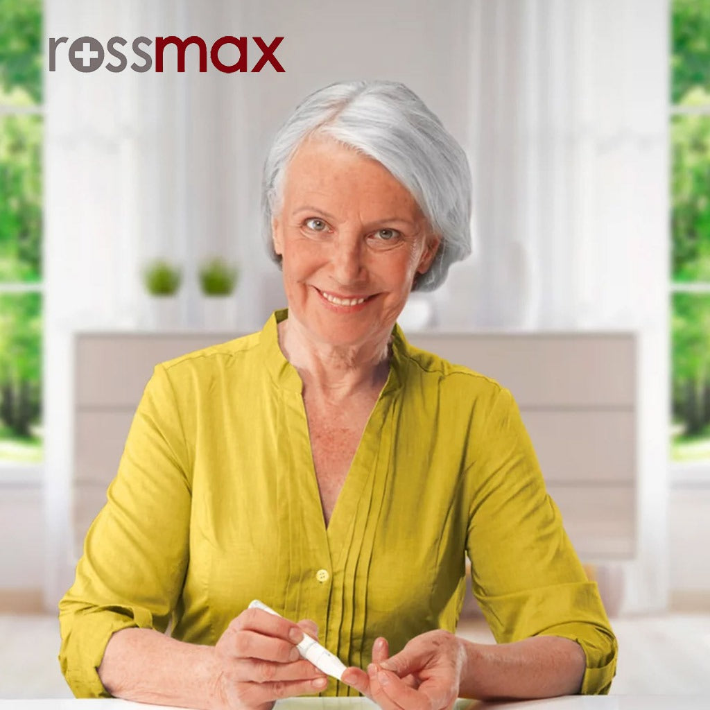 Rossmax HS200 Blood Sugar Test Strips For Diabetes Management, Pack of 50's - Easy Pharmacy LLC