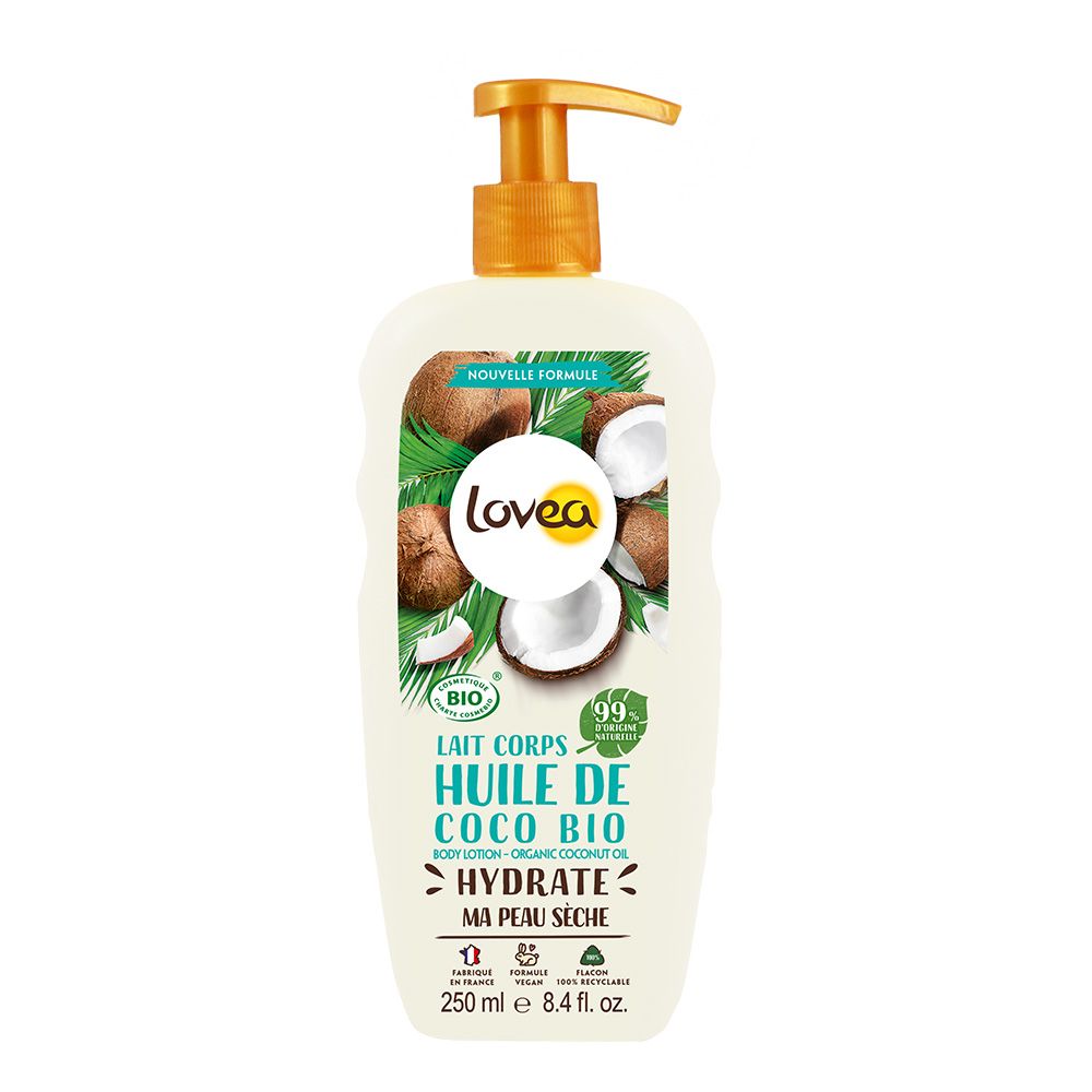 Lovea Huile De Coco Bio Body Lotion 250 mL - Easy Pharmacy LLC