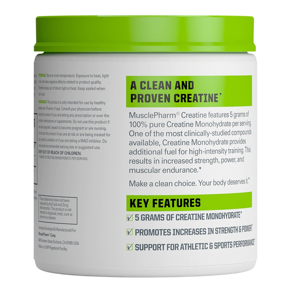 Muscle Pharm Essentials Creatine Unflavored Powder 60 Servings - Easy Pharmacy LLC