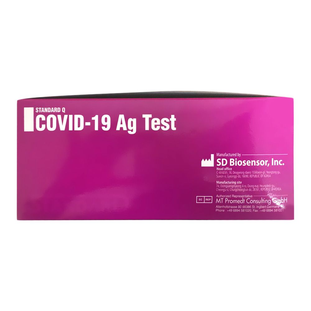 SD Biosensor Standard Q Covid-19 Antigen Rapid Self Test Kit 25's - Easy Pharmacy LLC