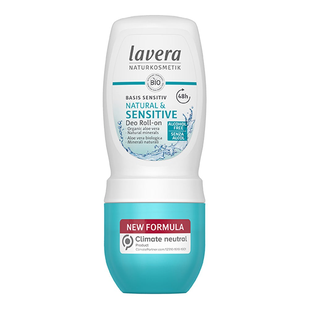 Lavera Basis Sensitiv Natural & Sensitive Aluminium Free Deo Roll-On 50 mL - Easy Pharmacy LLC