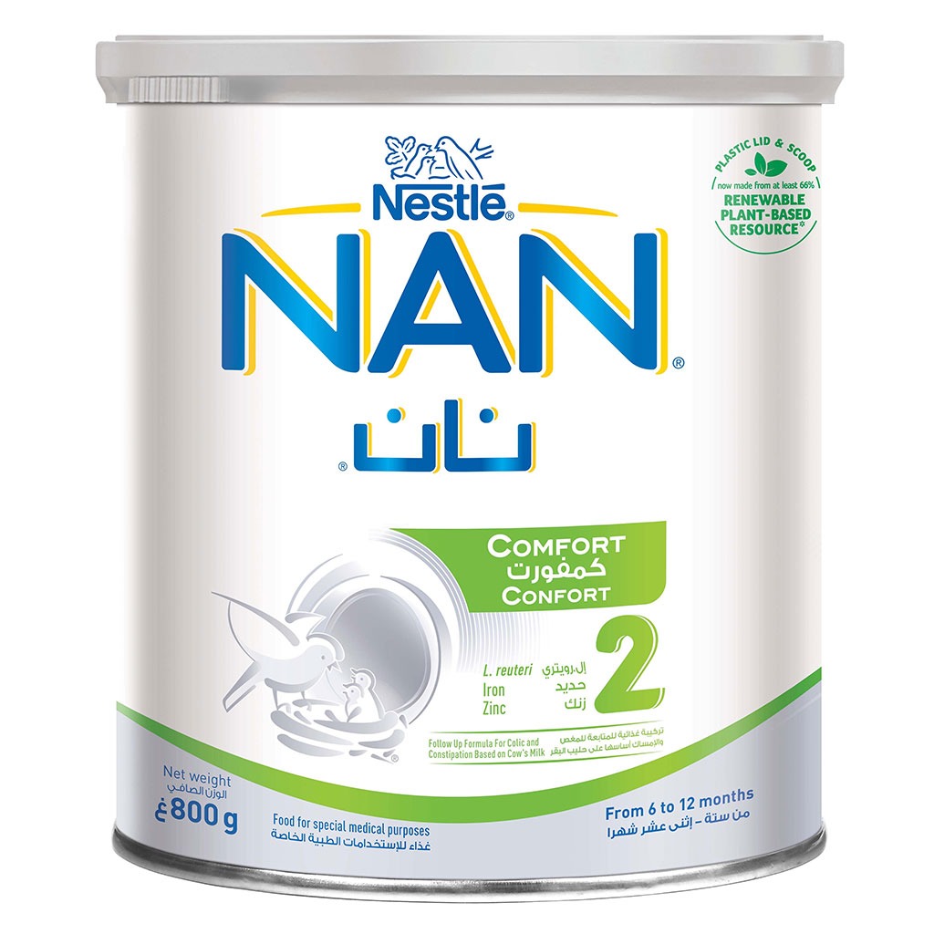 Nestle NAN Comfort 2 Milk Powder 800 g - Easy Pharmacy LLC