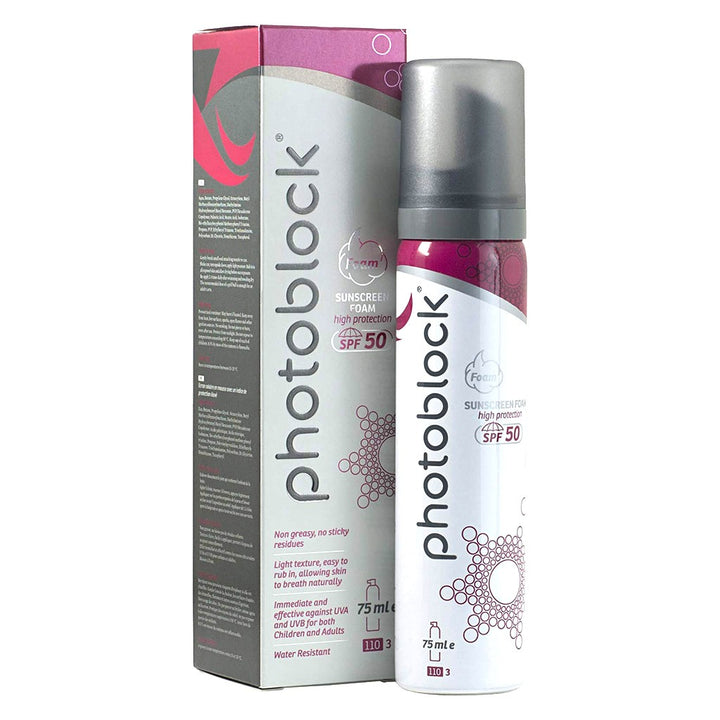 Derma Pella Photoblock SPF50 Foam Sunscreen 75 mL - Easy Pharmacy LLC