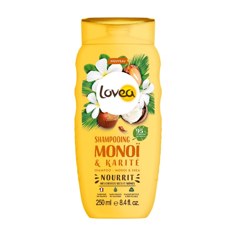 Lovea Shampoo Monoi & Shea 250 mL - Easy Pharmacy LLC