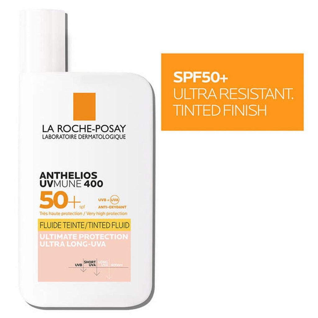 La Roche-Posay Anthelios UVMune 400 Invisible Tinted SPF50+ Sunscreen 50ml - Easy Pharmacy LLC