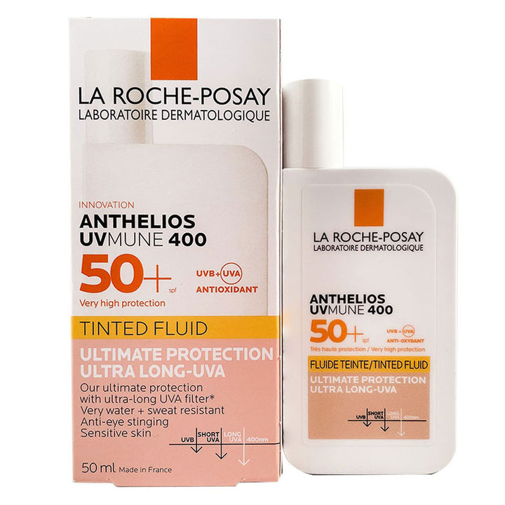 La Roche-Posay Anthelios UVMune 400 Invisible Tinted SPF50+ Sunscreen 50ml - Easy Pharmacy LLC