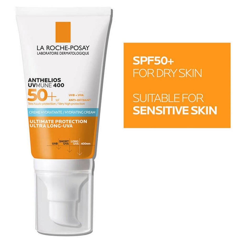 La Roche-Posay Anthelios UVMune 400 Non-Perfumed SPF50+ Moisturizing Sunscreen 50ml - Easy Pharmacy LLC