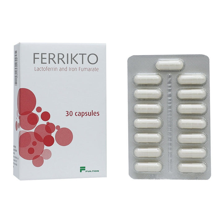 Fulton Ferrikto Hard Gelatin Capsules 30's - Easy Pharmacy LLC