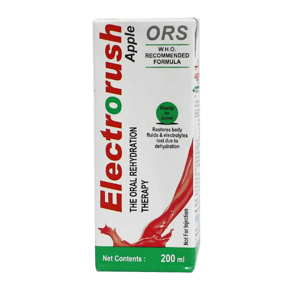 Electrorush ORS Solution Apple 200 mL - Easy Pharmacy LLC