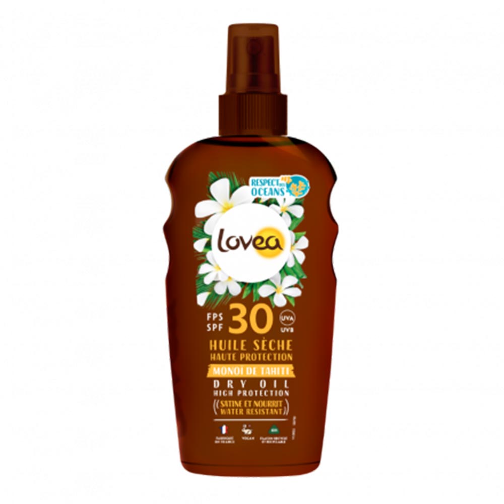 Lovea Monoi de Tahiti SPF 30 High Protection Dry Oil 150 mL - Easy Pharmacy LLC