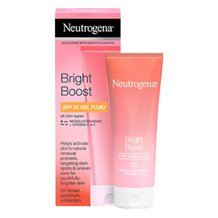 Neutrogena Bright Boost Gel Fluid SPF30 Uneven Tone 50ml - Easy Pharmacy LLC