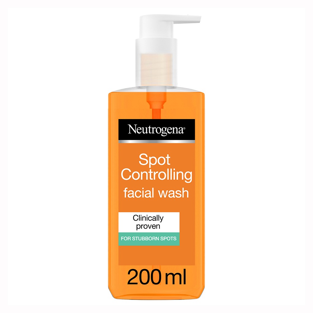 Neutrogena Spot Controlling Facial Wash For Stubborn Spots 200ml - Easy Pharmacy LLC