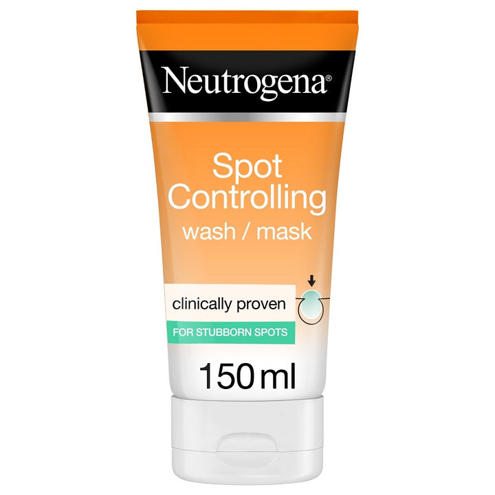 Neutrogena Visibly Clear 2 In 1 Microclear Wash Mask For Spot Control 150ml - Easy Pharmacy LLC