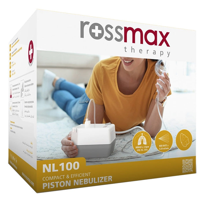 Rossmax NL100 Piston Compressor Nebulizer For Respiratory Care - Easy Pharmacy LLC