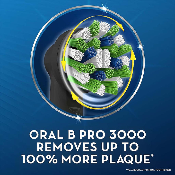 Braun Oral B Pro 3000 Rechargeable Toothbrush D505 Black - Easy Pharmacy LLC