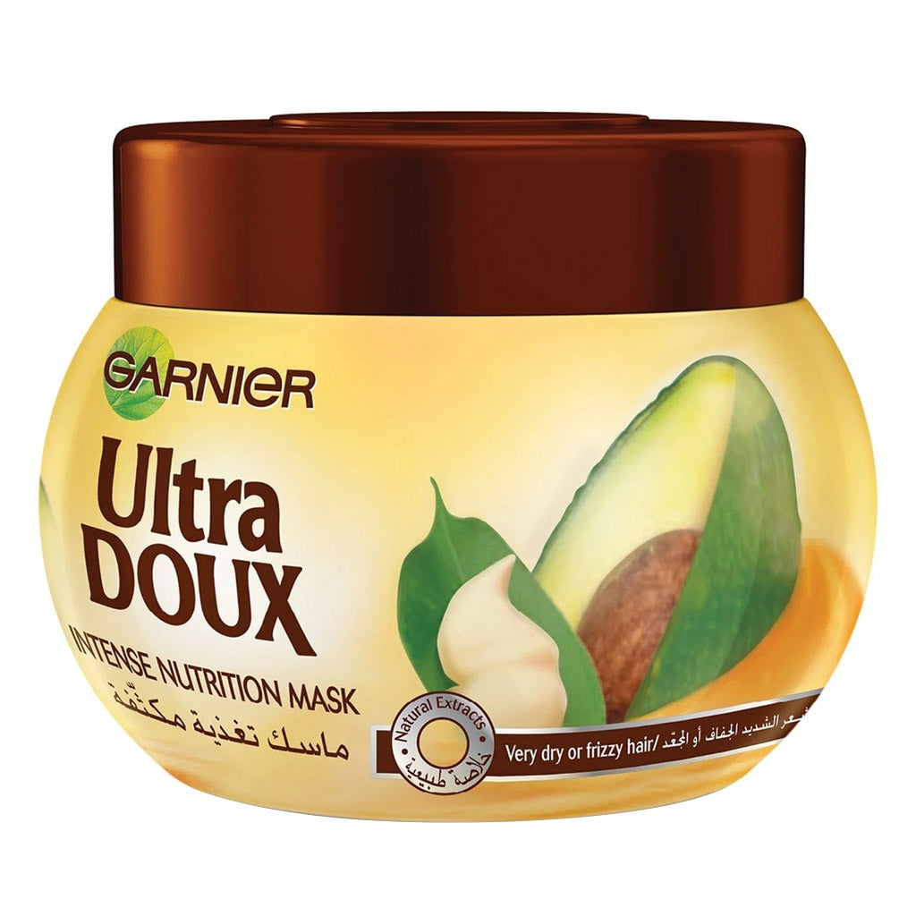 Garnier Ultra Doux Avocado Oil & Shea Butter Hair Mask 300 mL - Easy Pharmacy LLC