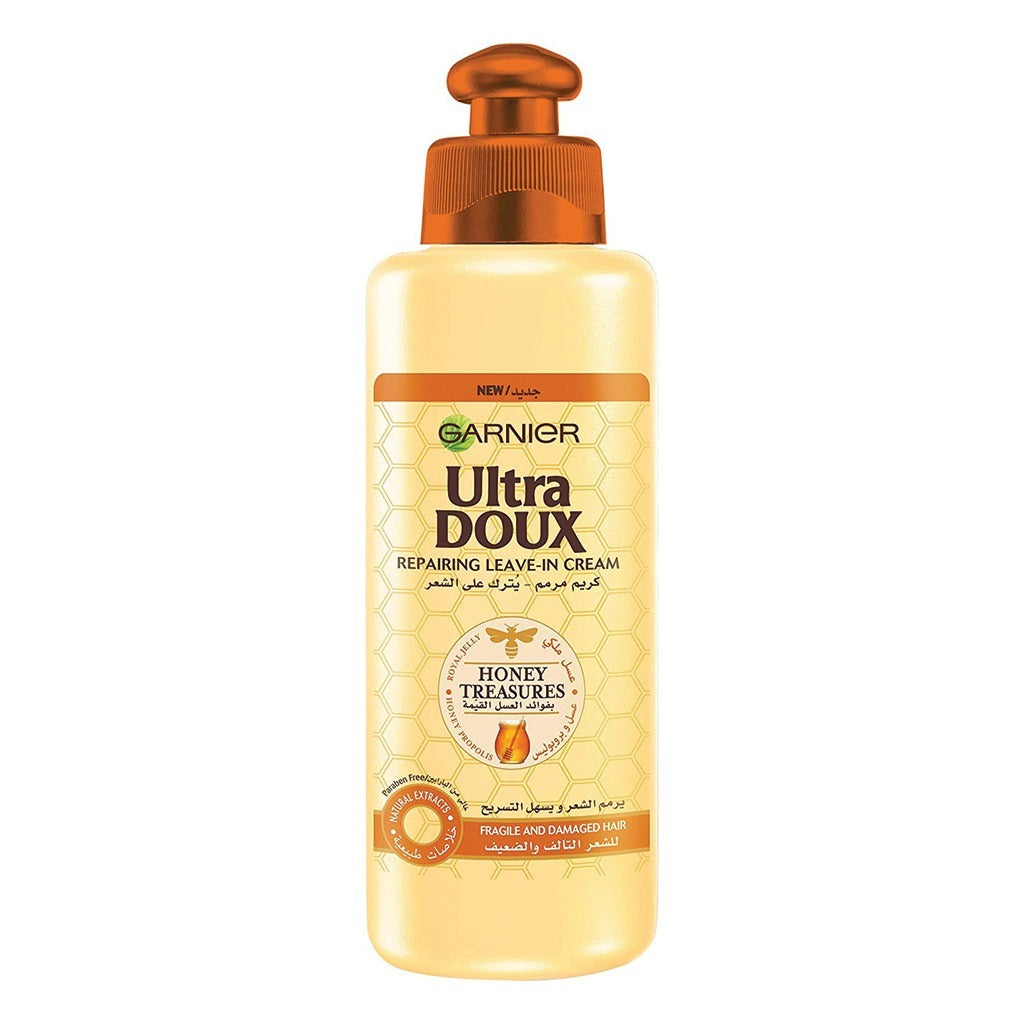 Garnier Ultra Doux Honey Treasures Repairing Leave-In Cream 200 mL - Easy Pharmacy LLC