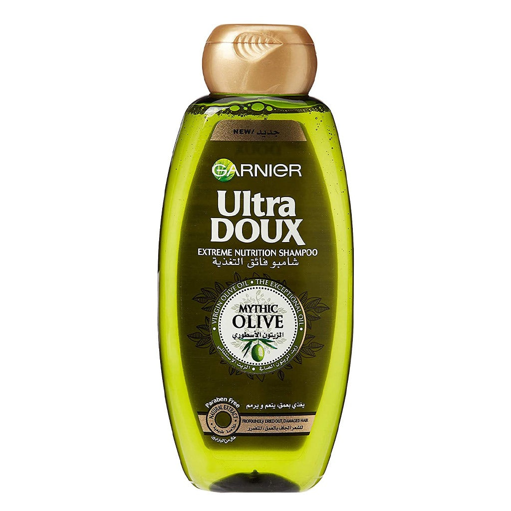 Garnier Ultra Doux Mythic Olive Extreme Nutrition Shampoo For Dry & Damaged Hair 400 mL - Easy Pharmacy LLC