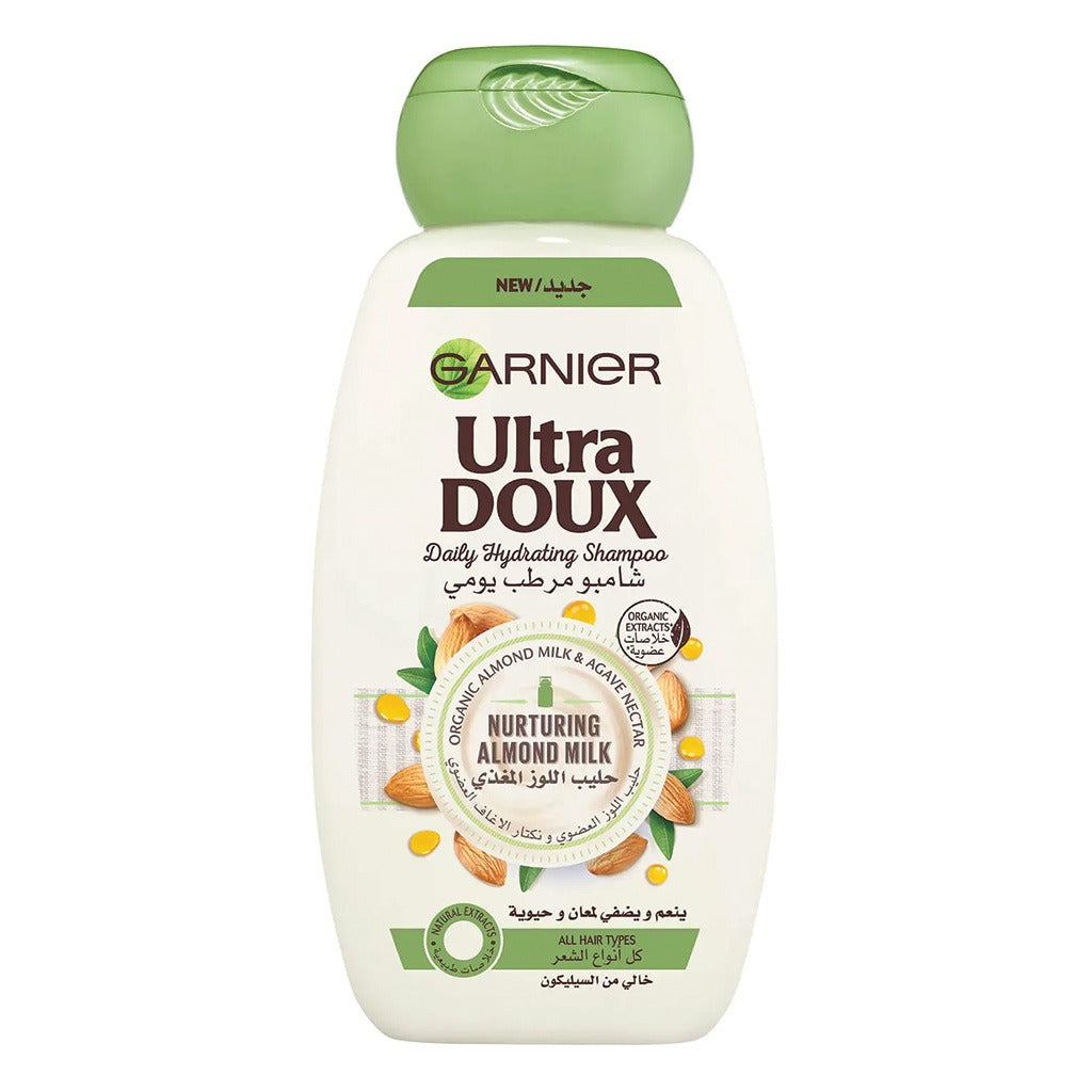 Garnier Ultra Doux Nurturing Almond Milk Daily Hydrating Shampoo 200 mL - Easy Pharmacy LLC