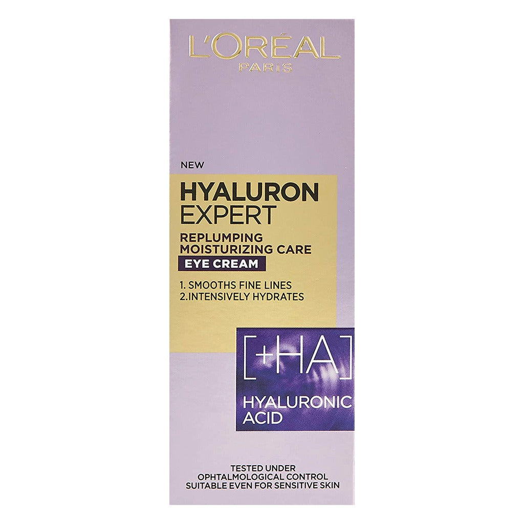 Loreal Paris Hyaluron Expert Replumping Moisturizing Eye Cream 15 mL - Easy Pharmacy LLC