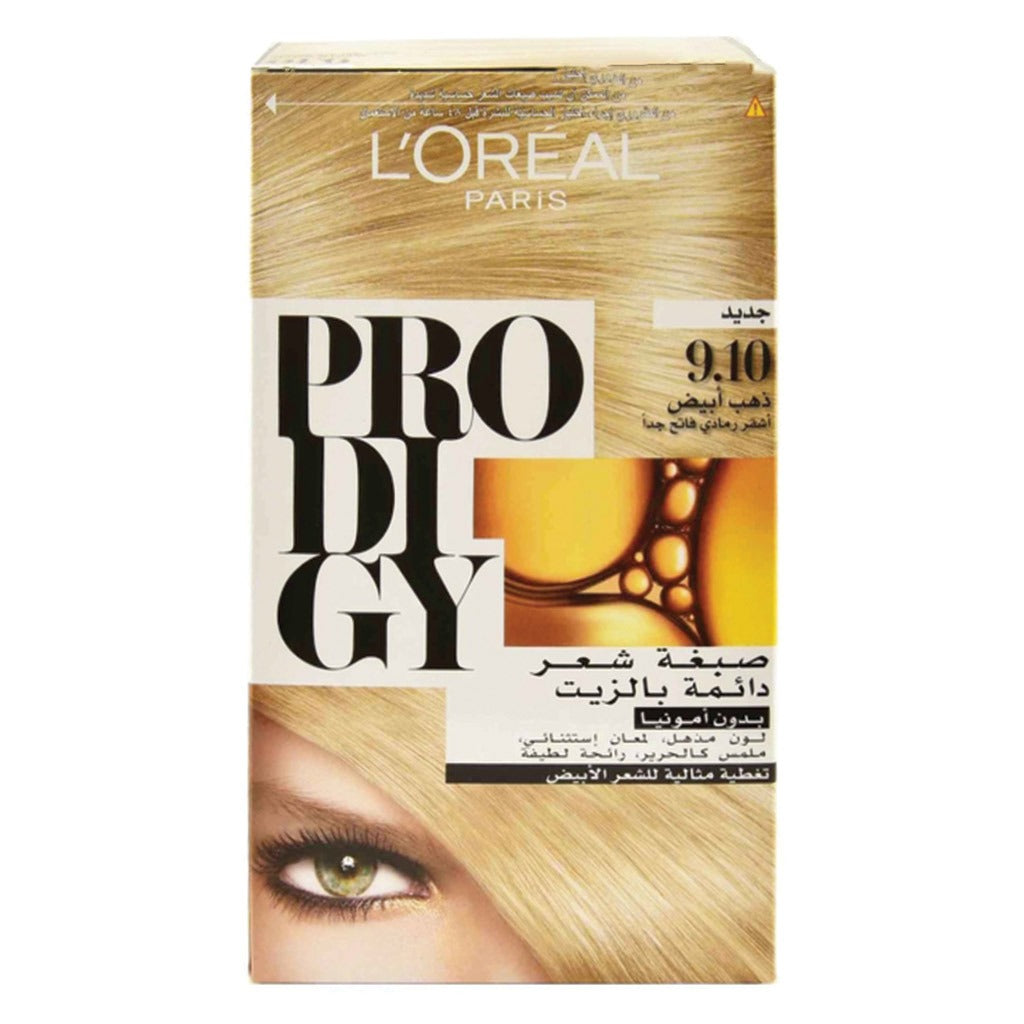Loreal Paris Prodigy Permanent Oil Hair Color 9.1 Whitegold Kit - Easy Pharmacy LLC
