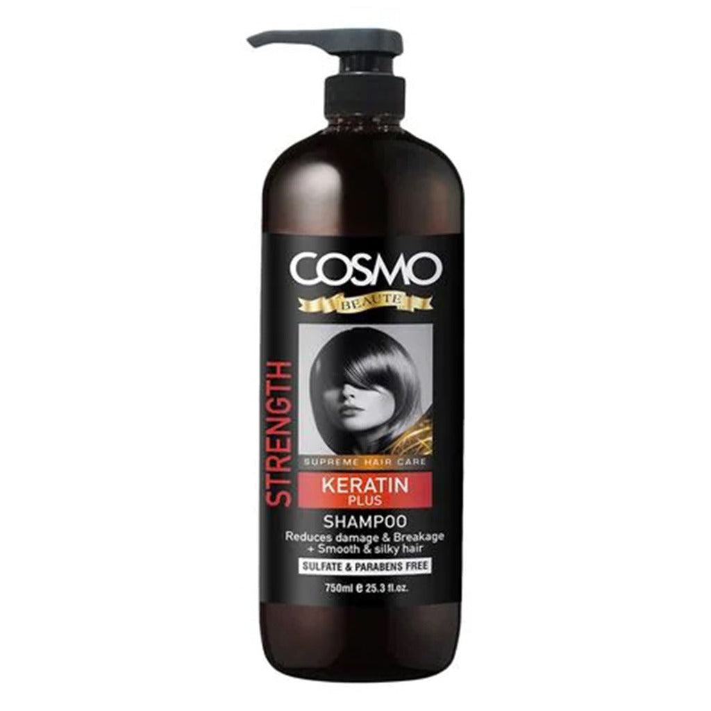 Cosmo Beaute Keratin Plus Shampoo 750 mL - Easy Pharmacy LLC