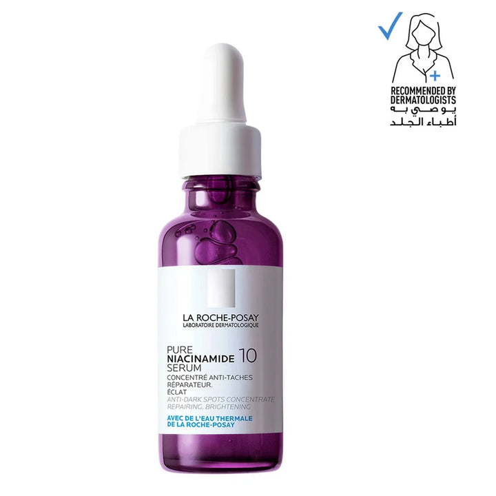La Roche-Posay 10% Pure Niacinamide Anti-Aging Serum For Dark Spots & Hyperpigmentation 30ml - Easy Pharmacy LLC