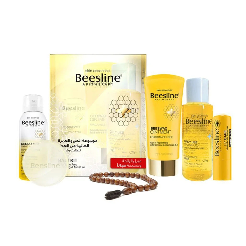 Beesline Hajj Kit Fragrance Free Cleansing And Moisture Pack Large - Easy Pharmacy LLC