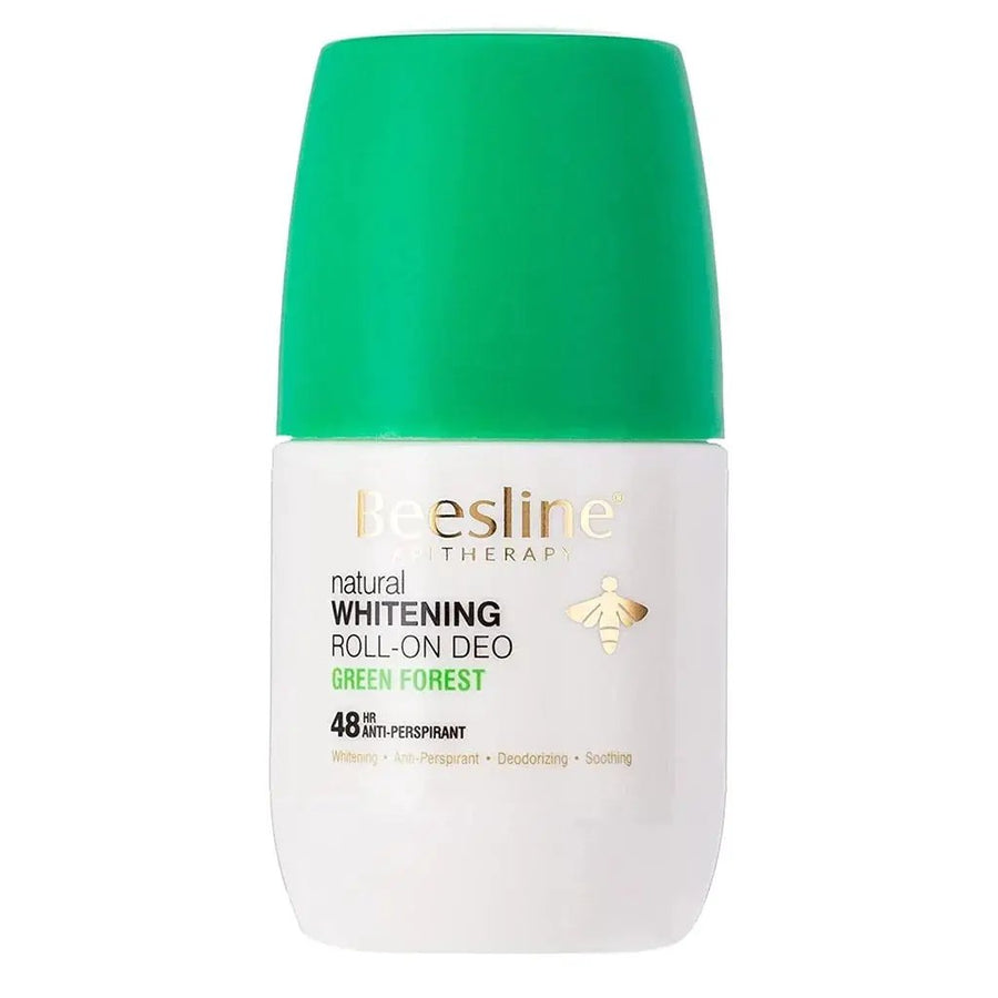 Beesline Apitherapy Whitening Aluminium-Free Deodorant Roll-On, Green Forest, 50ml