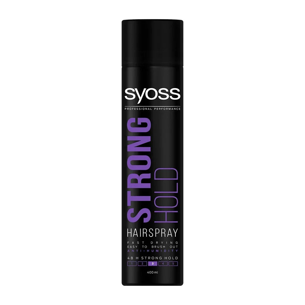Syoss Strong Hold Hair Spray 400 mL - Easy Pharmacy LLC
