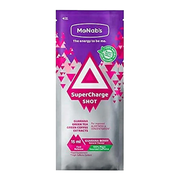 McNab's Supercharge Shot Guarana Berry 15 mL 48's - Easy Pharmacy LLC