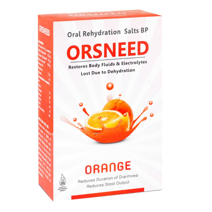 Orsneed Orange Oral Rehydration Salts BP For Oral Solution 4.2 g 10's - Easy Pharmacy LLC