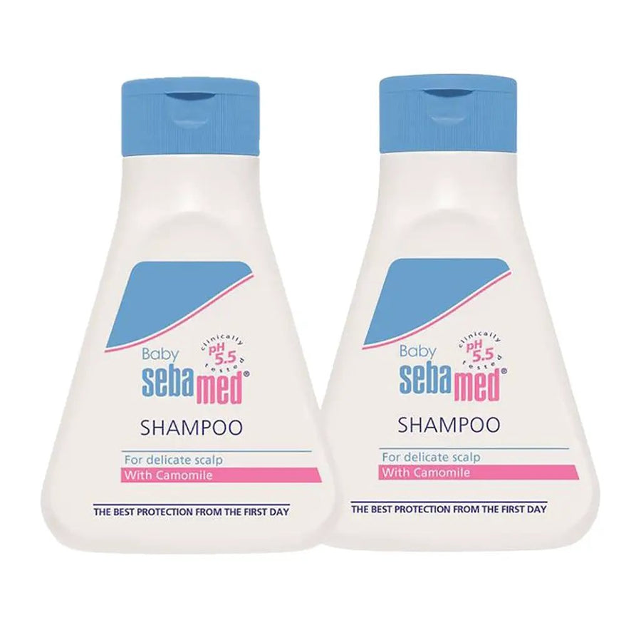 Sebamed Extra Mild Baby Shampoo for Delicate Scalp 150ml, Pack of 2