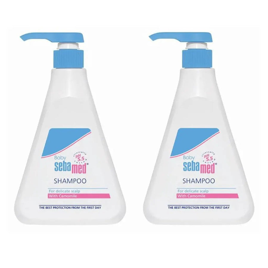 Sebamed Extra Mild Baby Shampoo for Delicate Scalp 500ml, Pack of 2