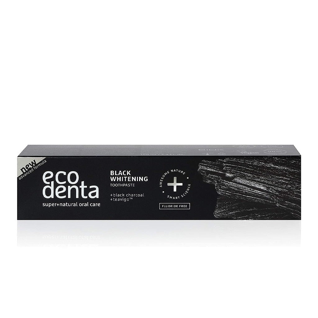 Ecodenta Fluoride Free Black Whitening Toothpaste 100ml - Easy Pharmacy LLC