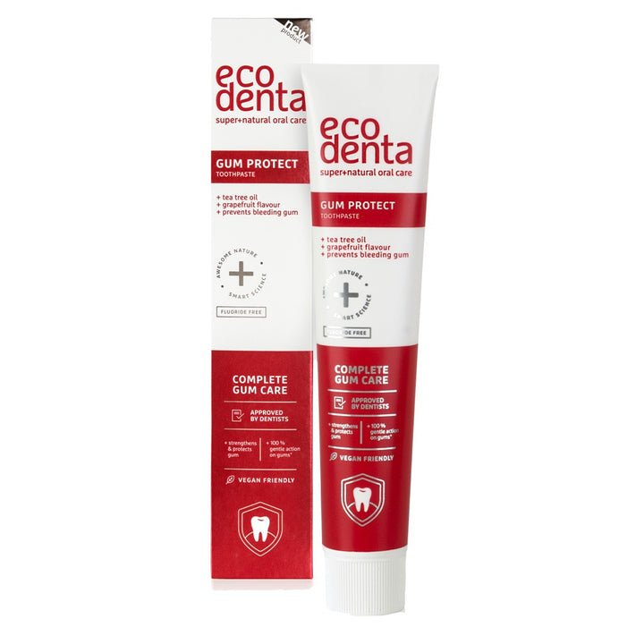 Ecodenta Fluoride Free Gum Protection Toothpaste With Tea Tree Oil 75ml - Easy Pharmacy LLC