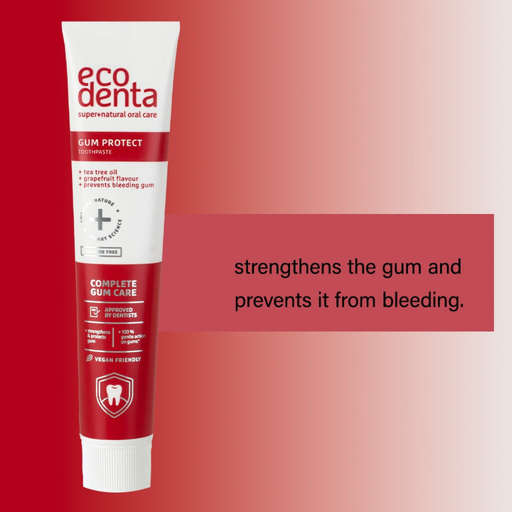 Ecodenta Fluoride Free Gum Protection Toothpaste With Tea Tree Oil 75ml - Easy Pharmacy LLC
