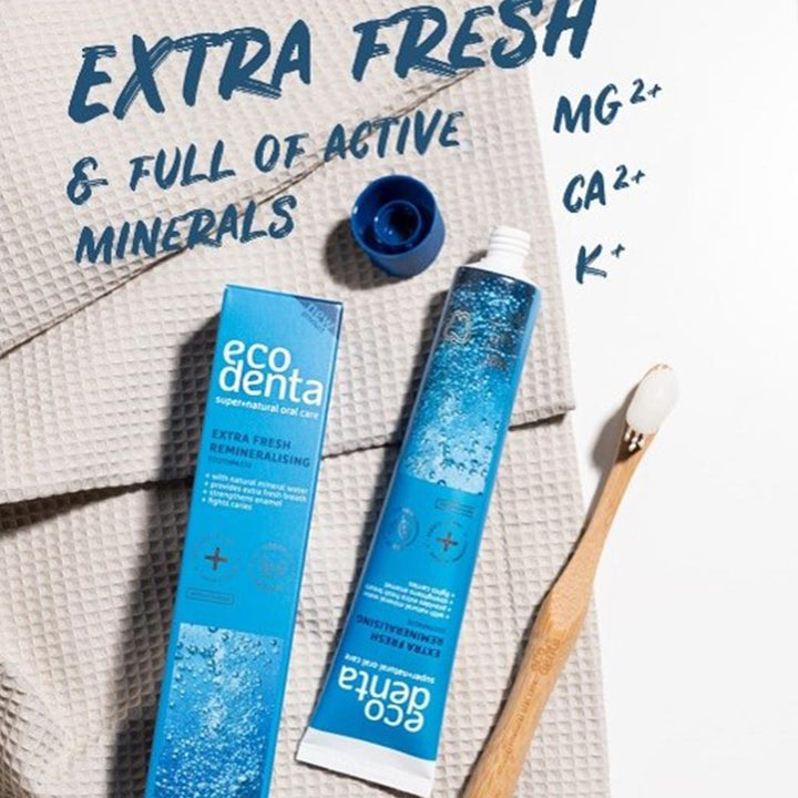 Ecodenta Extra Fresh And Remineralising Fluoride Toothpaste 75ml - Easy Pharmacy LLC