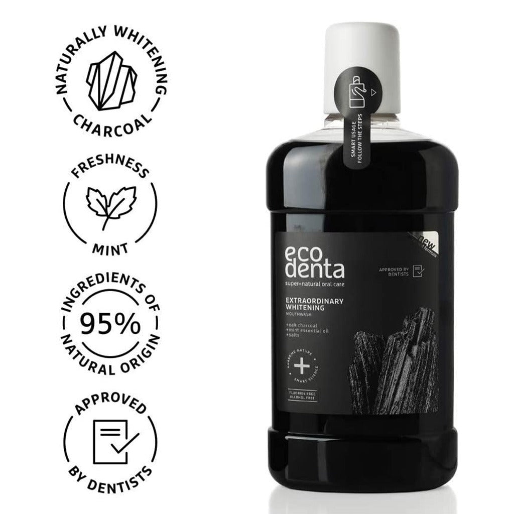 Ecodenta Extraordinary Whitening Mouthwash 500ml - Easy Pharmacy LLC