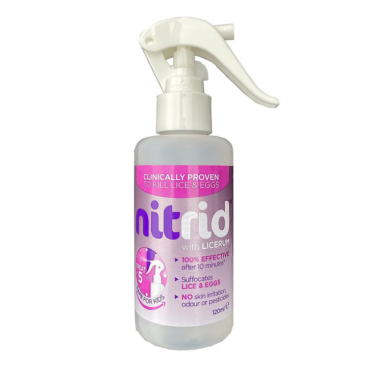 Nitrid Anti-Lice Spray For Kids & Adults 120ml - Easy Pharmacy LLC