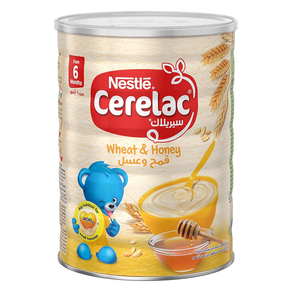 Nestle Cerelac Wheat & Honey Infant Cereals From 6 Months 1kg - Easy Pharmacy LLC