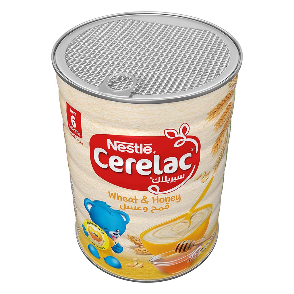 Nestle Cerelac Wheat & Honey Infant Cereals From 6 Months 1kg - Easy Pharmacy LLC