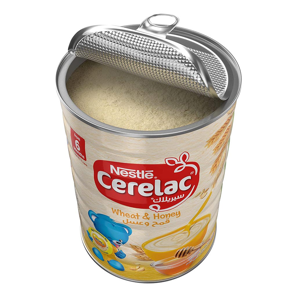 Nestle Cerelac Wheat & Honey Infant Cereals From 6 Months 1kg - Easy Pharmacy LLC