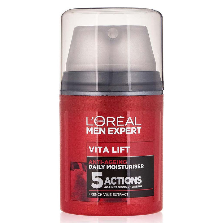 L'oreal Paris Men Expert Vita Lift 5 Anti Ageing Daily Moisturiser 50ml - Easy Pharmacy LLC