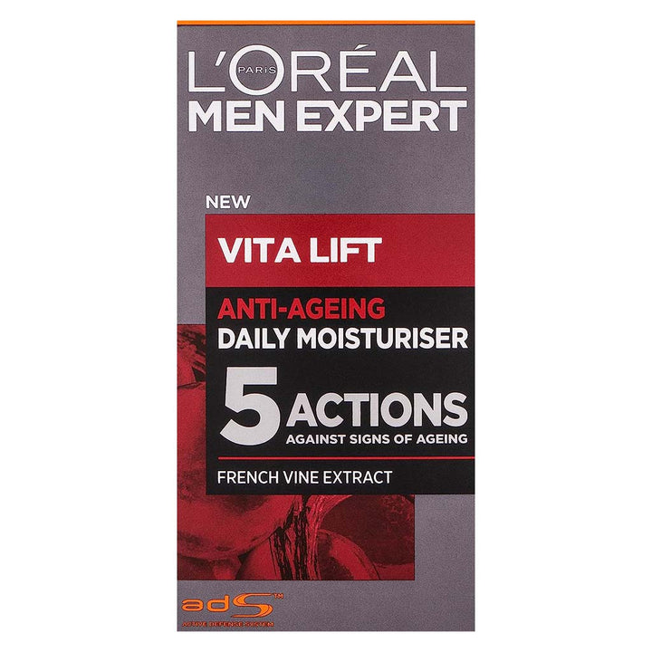 L'oreal Paris Men Expert Vita Lift 5 Anti Ageing Daily Moisturiser 50ml - Easy Pharmacy LLC