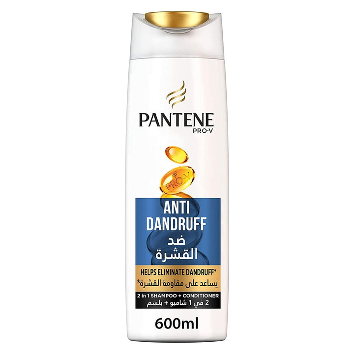 Pantene Pro-V Anti-Dandruff 2-In-1 Shampoo + Conditioner 600ml - Easy Pharmacy LLC